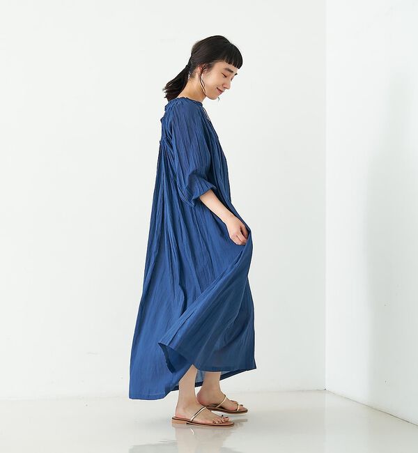 collex「インド綿2WAYギャザーコットンワンピース」|ワンピース|