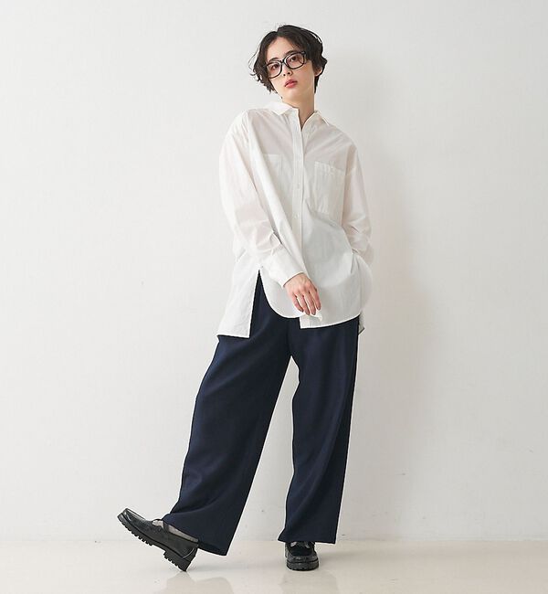 collex「パッチポケット バックギャザーシャツ」|シャツ・ブラウス|