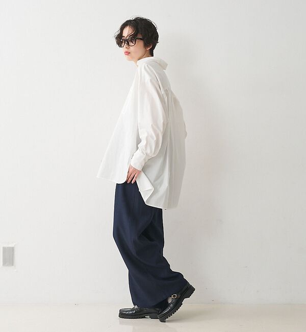 collex「パッチポケット バックギャザーシャツ」|シャツ・ブラウス|
