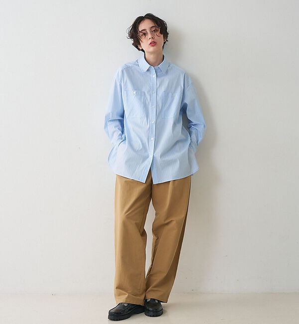 collex「パッチポケット バックギャザーシャツ」|シャツ・ブラウス|