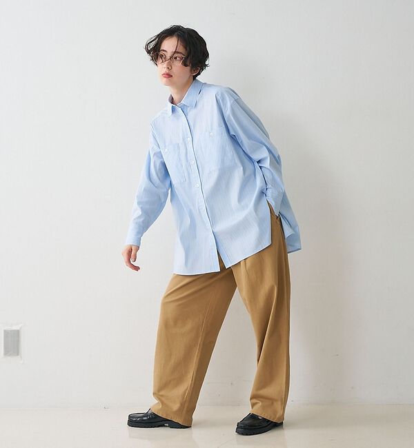 collex「パッチポケット バックギャザーシャツ」|シャツ・ブラウス|