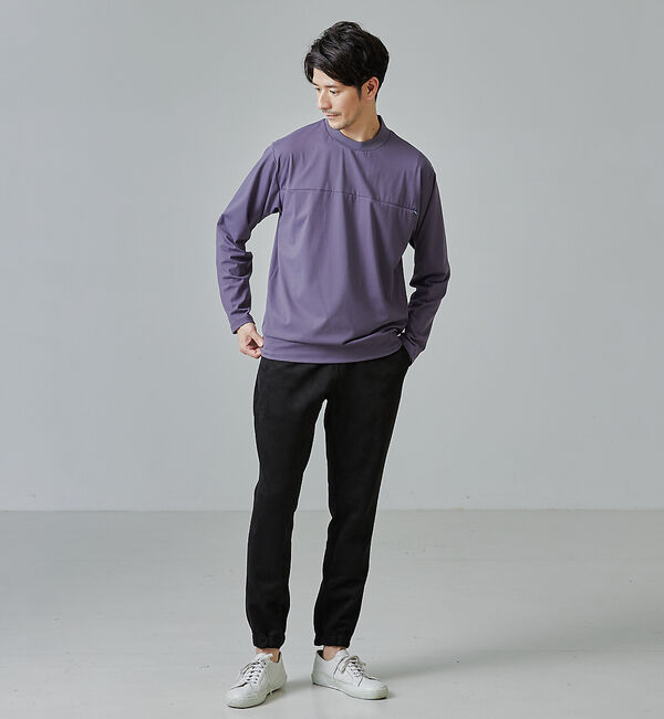 ABAHOUSE「【セットアップ対応】シルキー ネオスエード ジョガーパンツ」|その他|