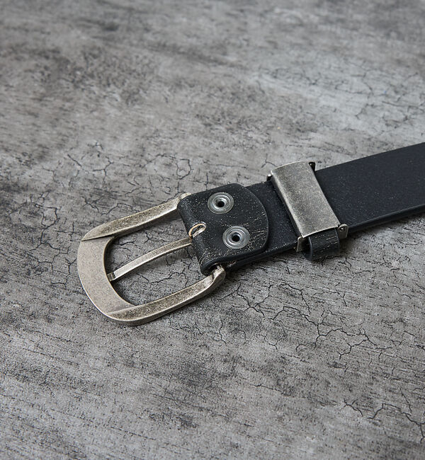 ABAHOUSE「【ウエスタン スタッズ レザー ベルト】35mm black Studded b」|ベルト|