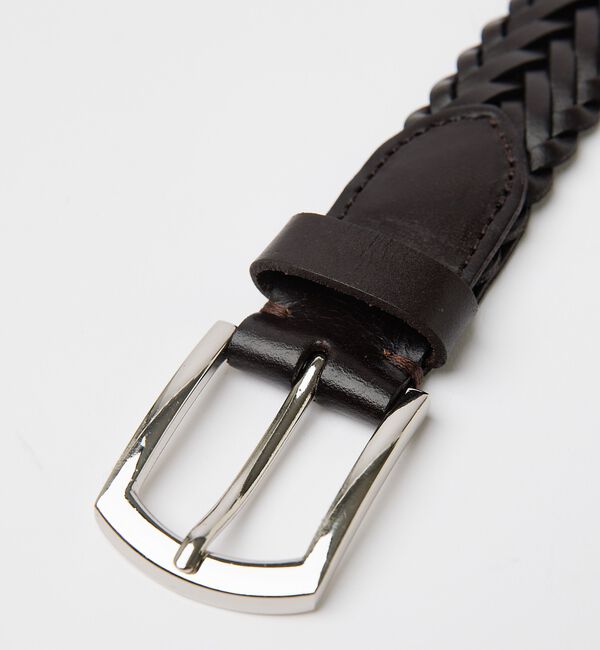 ABAHOUSE「Puntale Leather Plain Belt / ウエスタンベルト/プン」|ベルト|