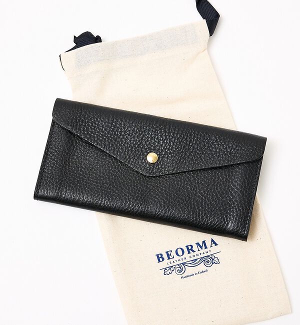 ABAHOUSE「【BEORMA/ベオーマ】ロングウォレット/財布 S0089」|財布|ブラック