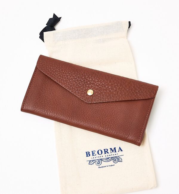 ABAHOUSE「【BEORMA/ベオーマ】ロングウォレット/財布 S0089」|財布|ブラウン