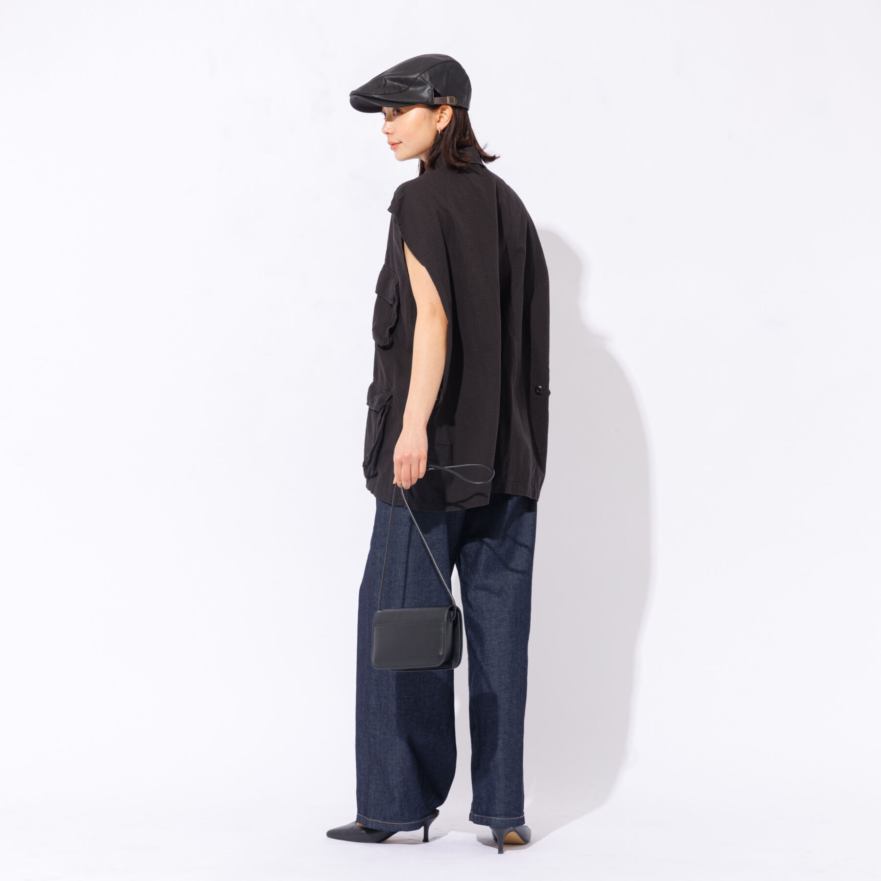 Rouge vif「【RUBEN】フェイクレザーハンチング」|その他|
