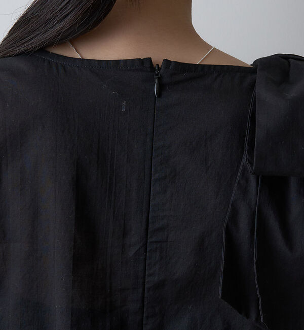 Rouge vif「【一部店舗限定】ショルダービッグリボンブラウス」|シャツ・ブラウス|
