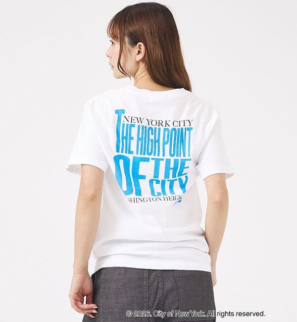 Rouge vif「【GOOD ROCK SPEED / グッドロックスピード】NYC T-Shir」|Tシャツ・カットソー|ホワイト