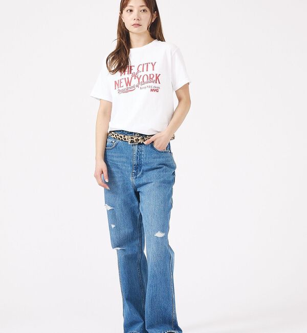 Rouge vif「【GOOD ROCK SPEED / グッドロックスピード】NYC T-Shir」|Tシャツ・カットソー|
