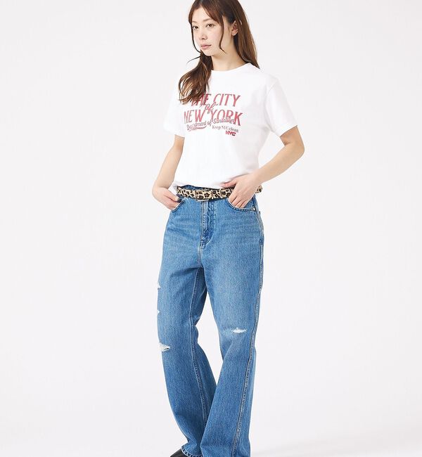 Rouge vif「【GOOD ROCK SPEED / グッドロックスピード】NYC T-Shir」|Tシャツ・カットソー|
