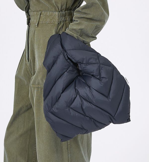 Rouge vif「【KWD/ケーダブルディー】ダウンバッグ/DOWN BAG/ハンドバッグ【予約】」|ハンドバッグ|ブラック