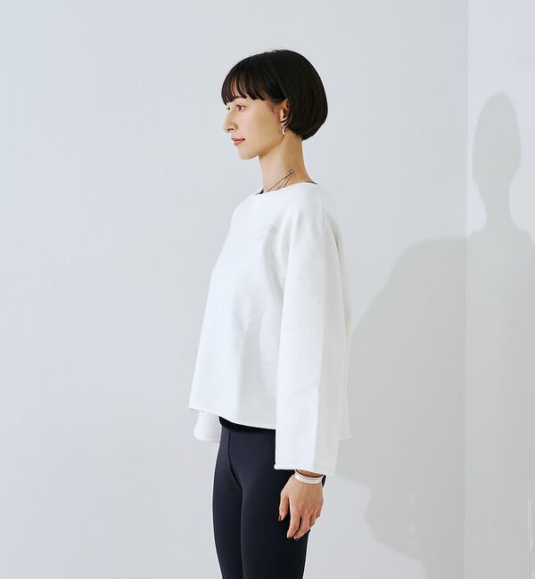 Rouge vif「【IRONING/アイロニング】ロゴショート丈スウェット/スエット logo a」|スウェット・ジャージ|