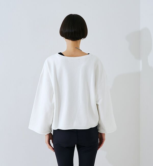 Rouge vif「【IRONING/アイロニング】ロゴショート丈スウェット/スエット logo a」|スウェット・ジャージ|