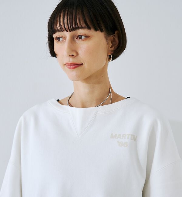 Rouge vif「【IRONING/アイロニング】ロゴショート丈スウェット/スエット logo a」|スウェット・ジャージ|