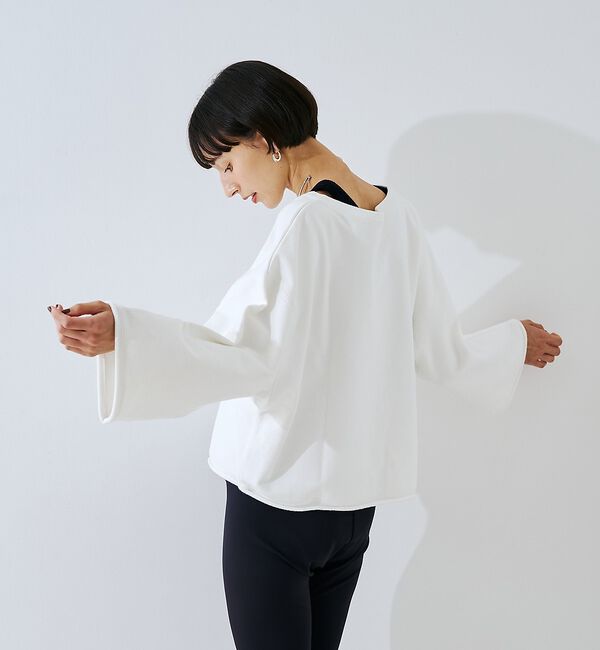 Rouge vif「【IRONING/アイロニング】ロゴショート丈スウェット/スエット logo a」|スウェット・ジャージ|