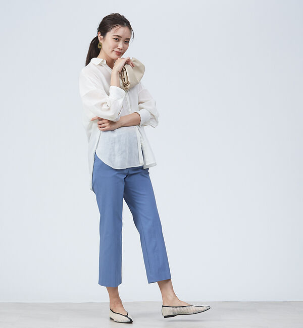 qualite「ストレッチクロップドフレアーパンツ」|その他|