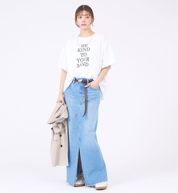 abahouse mavie「ロゴタックTシャツ」|Tシャツ・カットソー|