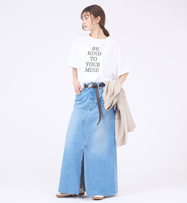 abahouse mavie「ロゴタックTシャツ」|Tシャツ・カットソー|