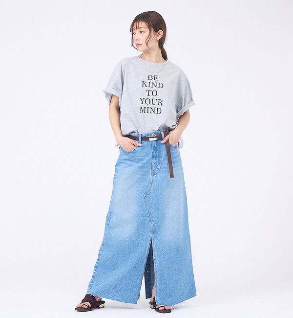 abahouse mavie「ロゴタックTシャツ」|Tシャツ・カットソー|