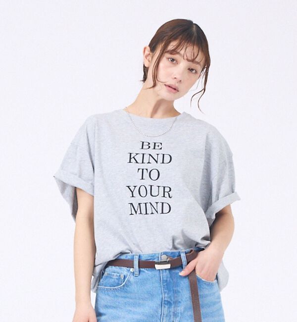 abahouse mavie「ロゴタックTシャツ」|Tシャツ・カットソー|