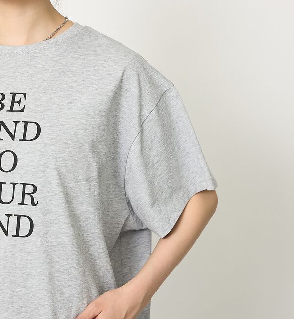 abahouse mavie「ロゴタックTシャツ」|Tシャツ・カットソー|