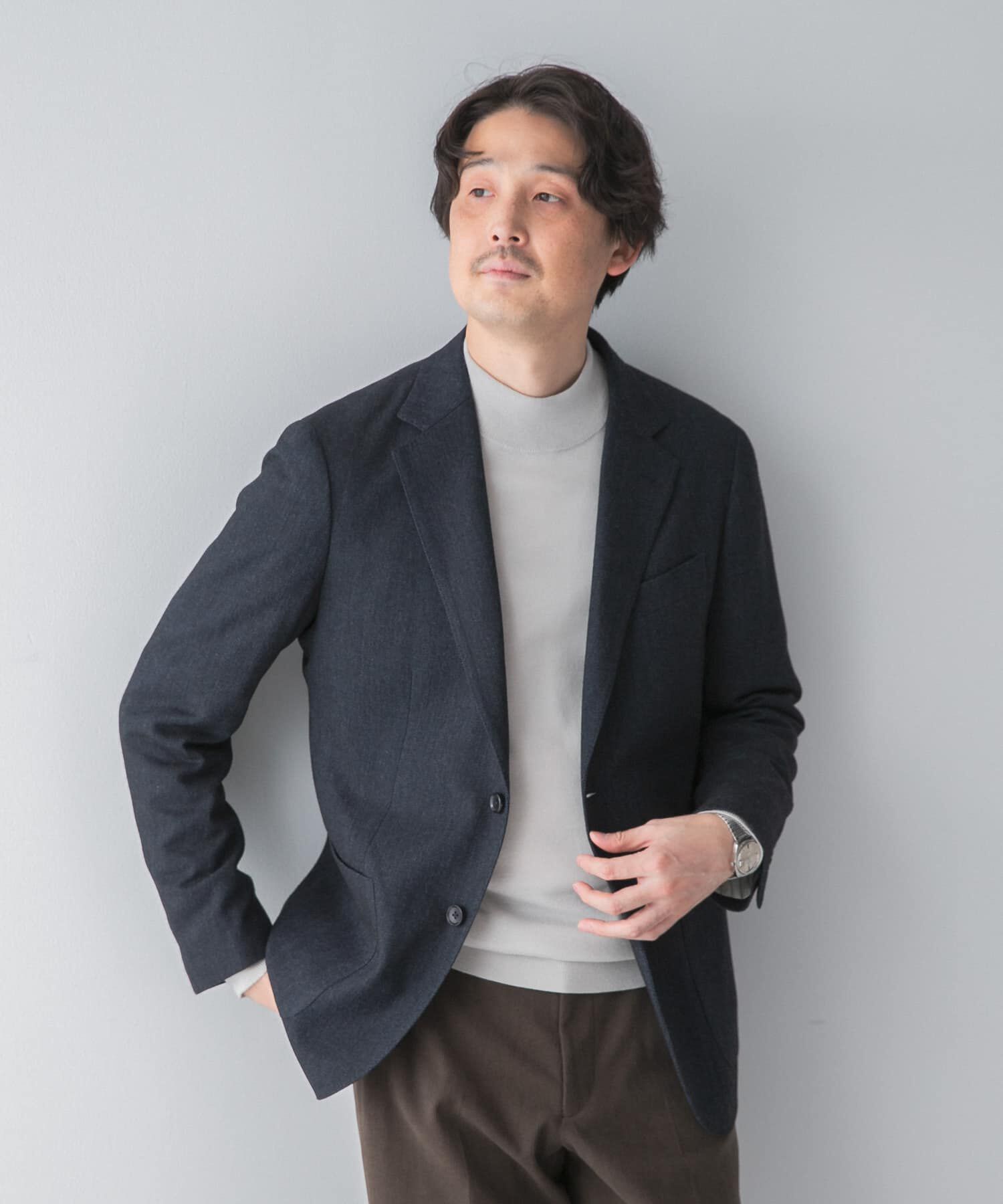 URBAN RESEARCH DOORS「LIFE STYLE TAILOR　ヘリンボンツイードジャケット」|その他|