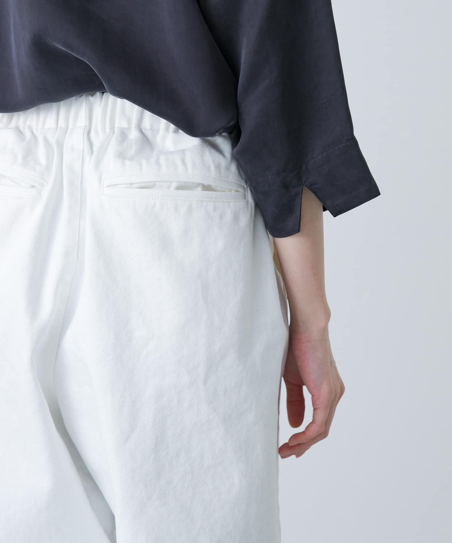 かぐれ「ホワイトデニムワイドパンツ」|その他|
