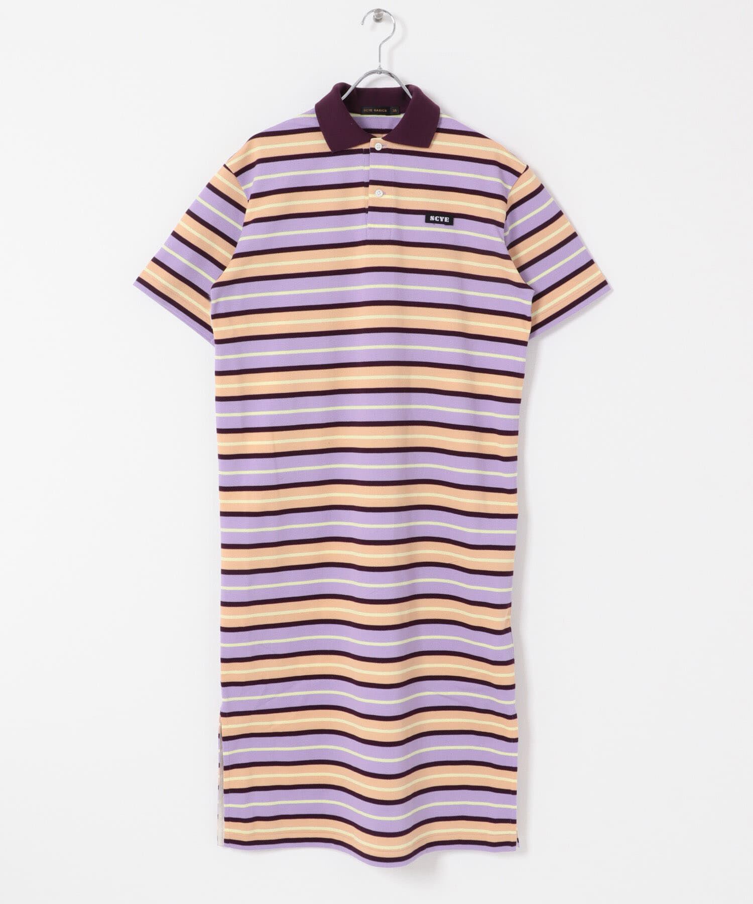 URBAN RESEARCH DOORS「Scye　STRIPEDCOTTONDRESS」|ワンピース|