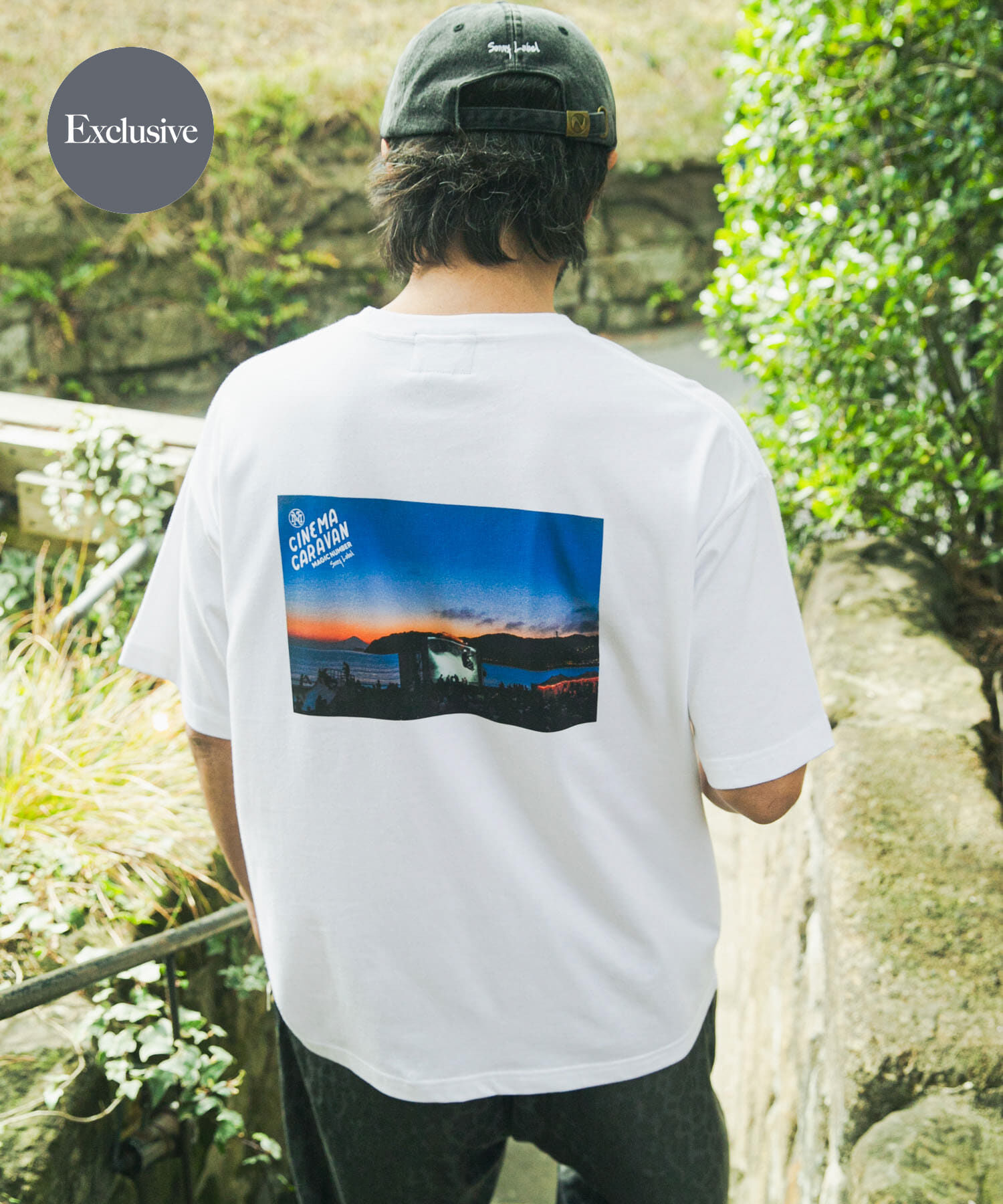 Sonny Label 「CINEMACARAVAN&times;MAGIC NUMBER&times;Sonny Label　コラボTシャツ4」|Tシャツ・カットソー|ブラック