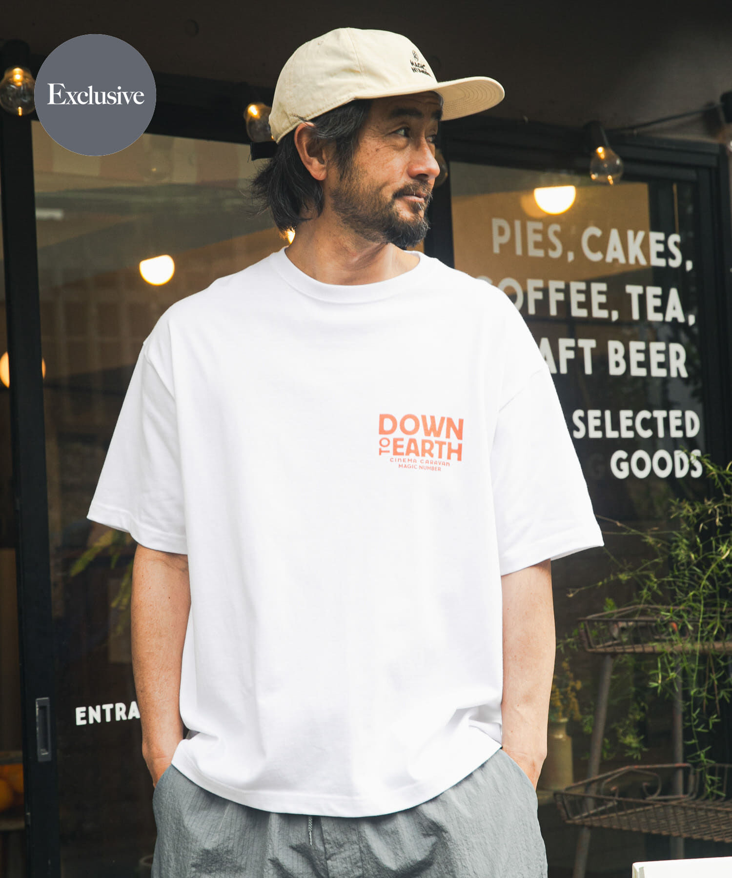 Sonny Label 「CINEMACARAVAN&times;MAGIC NUMBER&times;Sonny Label　コラボTシャツ4」|Tシャツ・カットソー|オレンジ