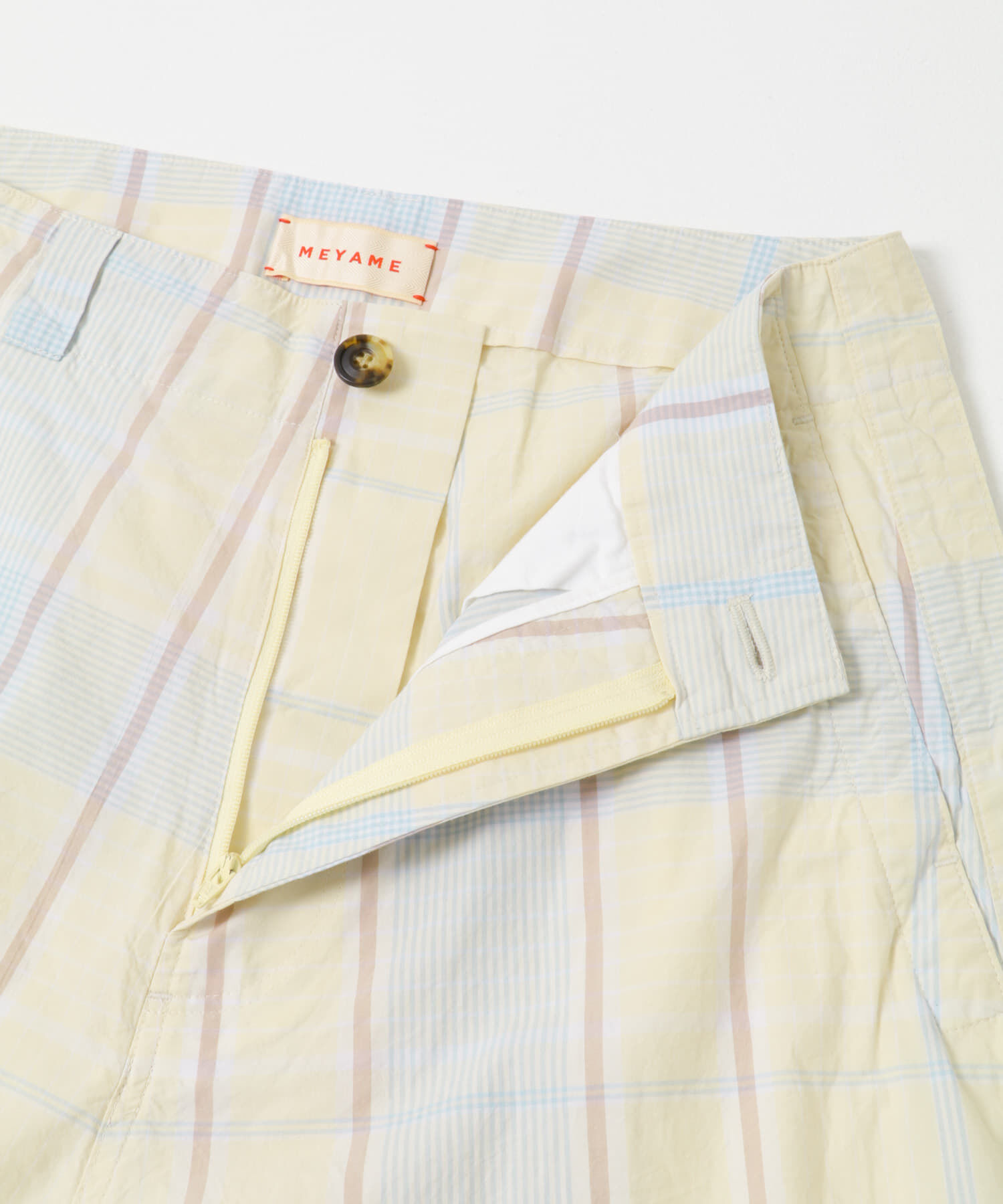URBAN RESEARCH DOORS「MEYAME　CHECK SIDE LINE WIDE PANTS」|その他|