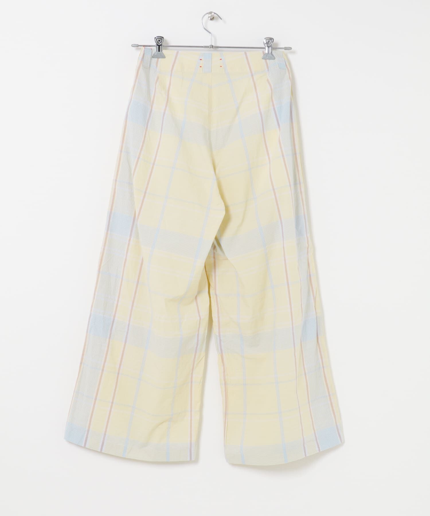 URBAN RESEARCH DOORS「MEYAME　CHECK SIDE LINE WIDE PANTS」|その他|
