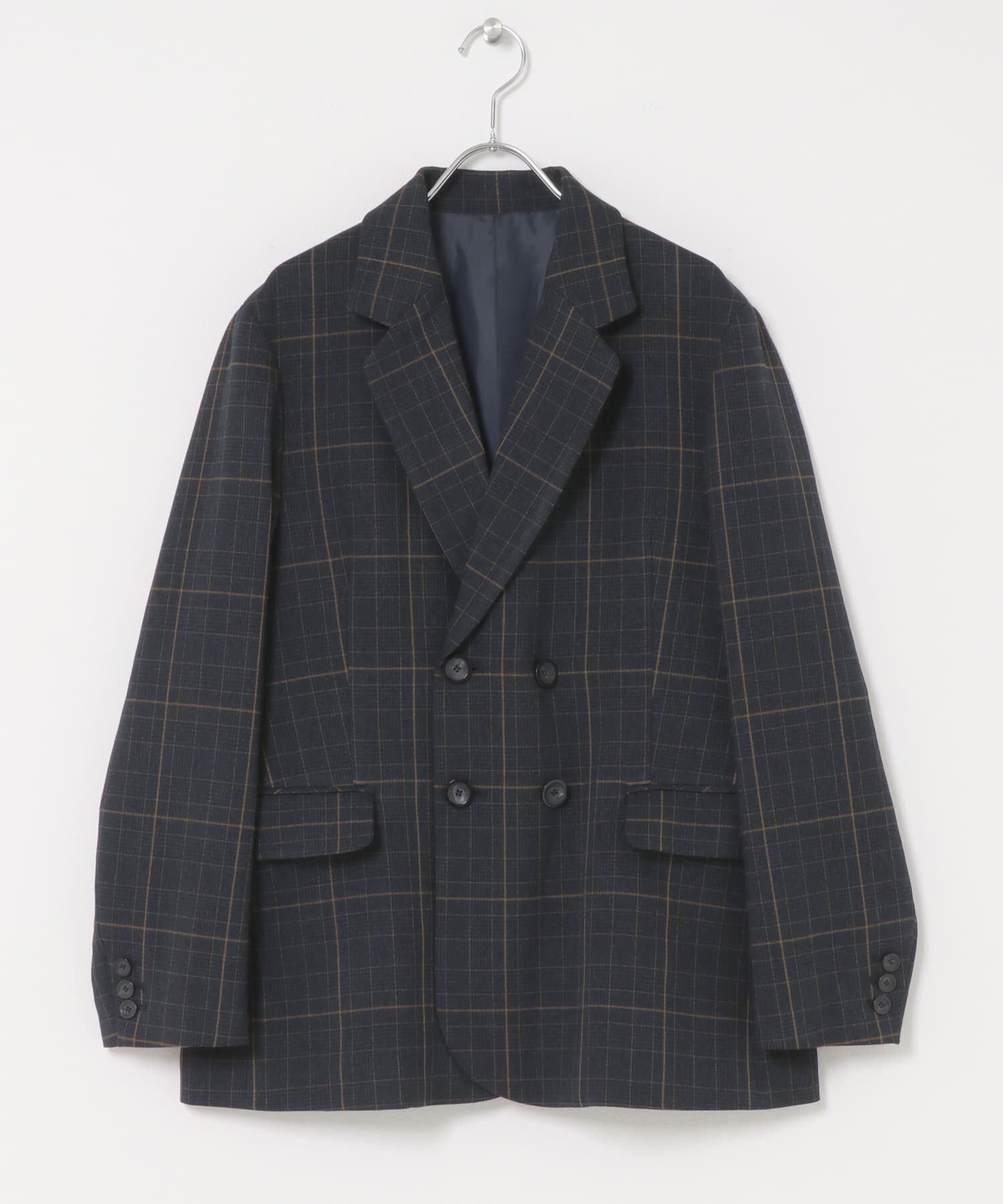 URBAN RESEARCH ROSSO「チェックテーラードフォルムジャケット」|その他|