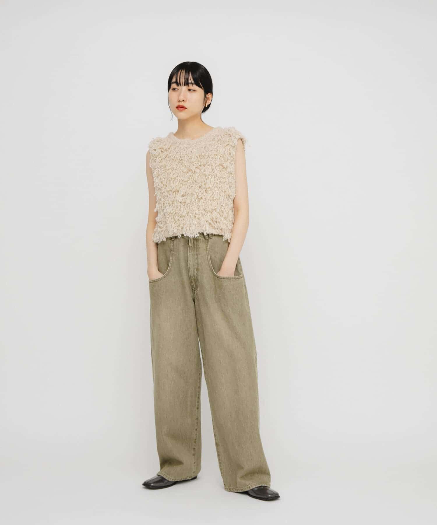  「『3サイズ展開』BIGポケットデザインデニム」|デニム|
