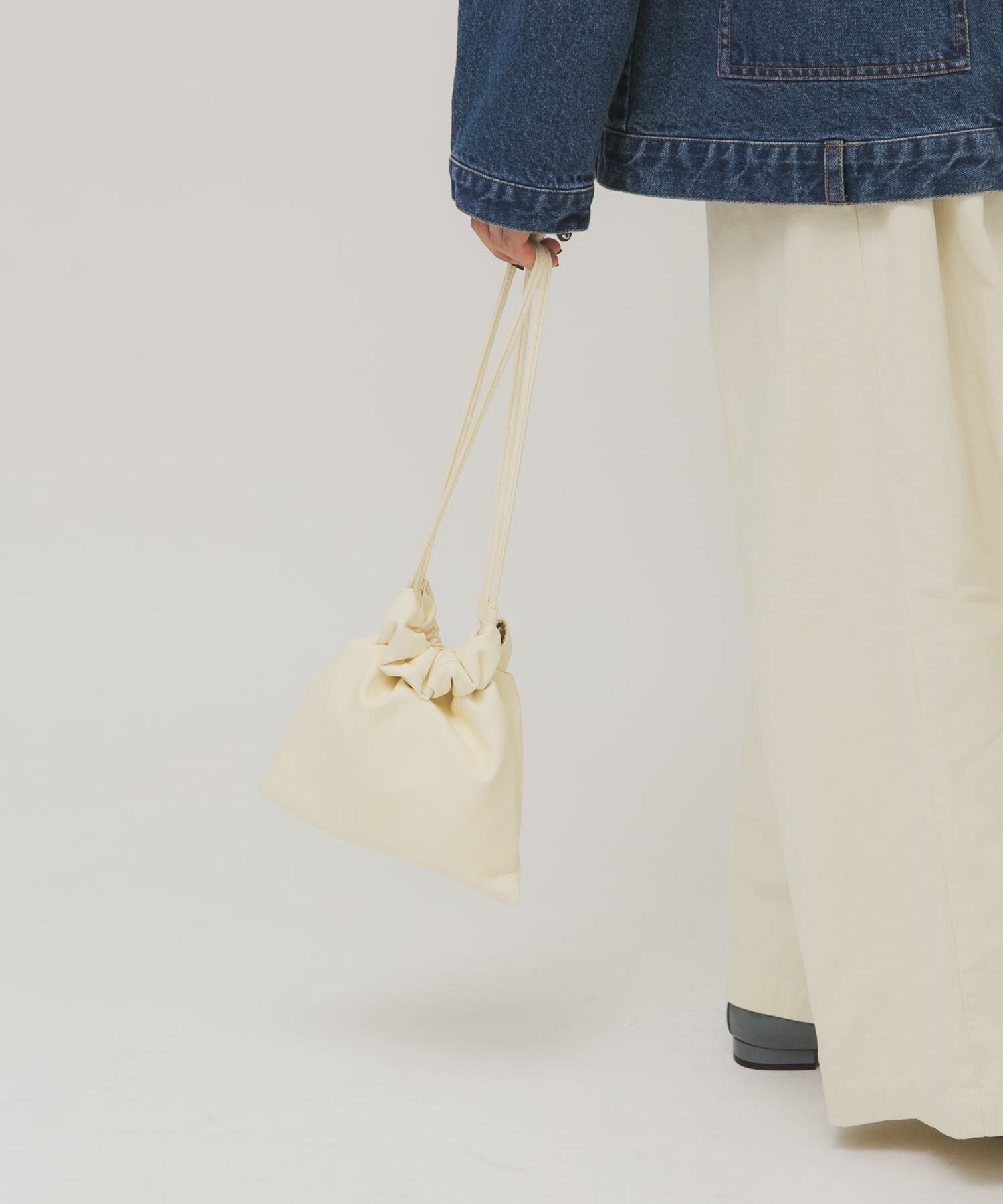  「ギャザーデザインミニBAG」|ショルダー・メッセンジャー|