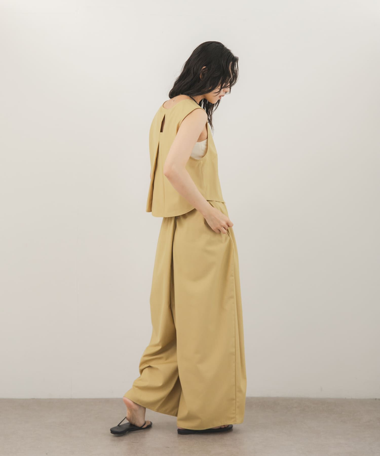  「ミニマルトップスSETワイドパンツ」|その他|
