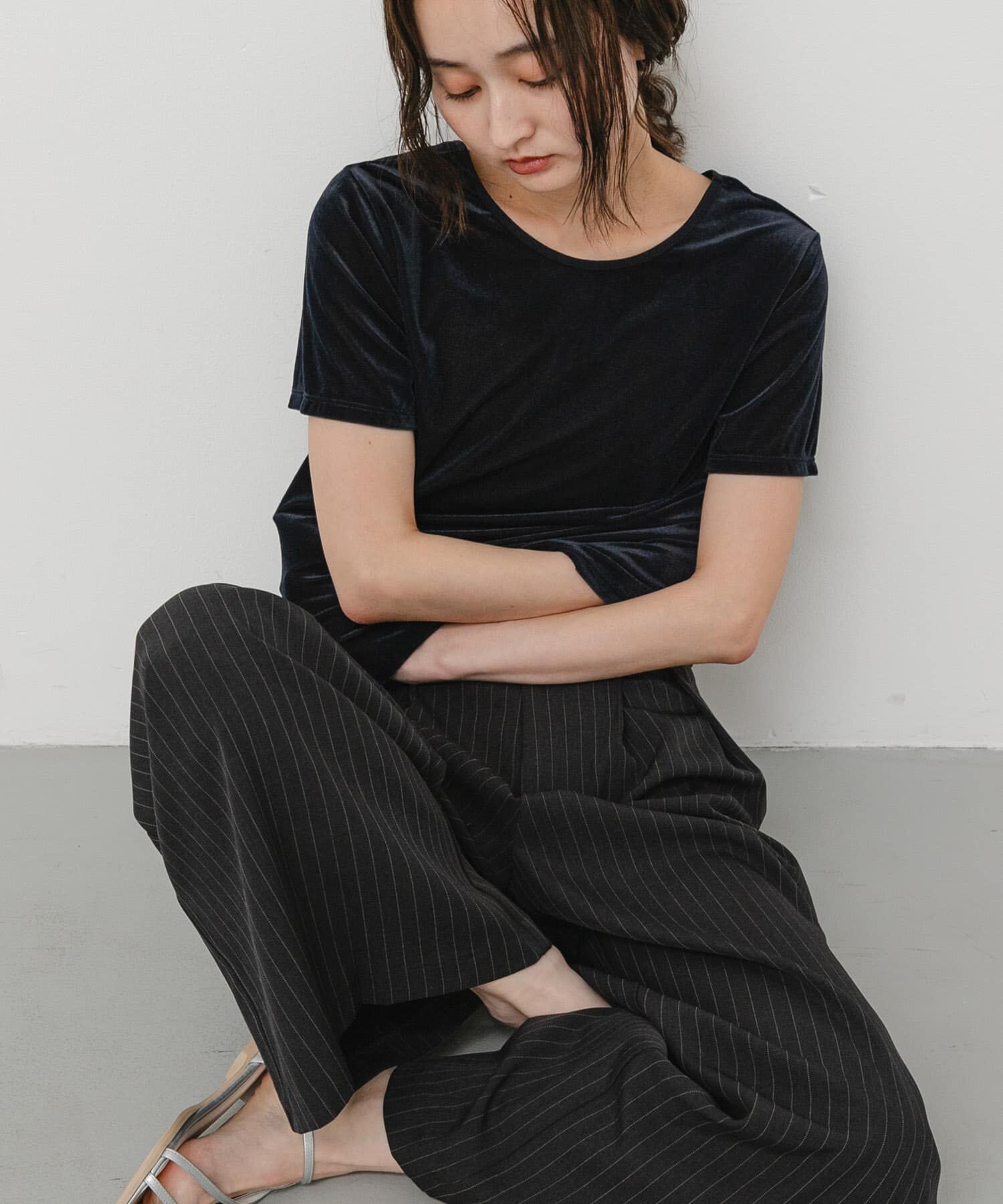 SENSE OF PLACE by URBAN RESEARCH「2WAYシシュウベロアTシャツ」|Tシャツ・カットソー|