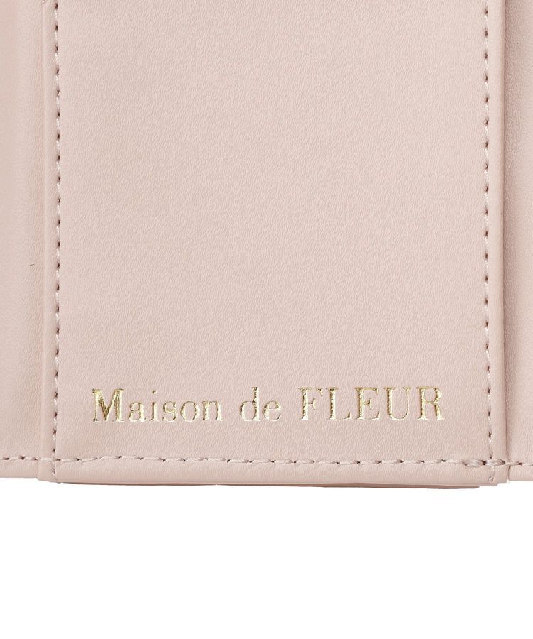 Maison de FLEUR「ロンバスキルトリボンウォレット」|財布|