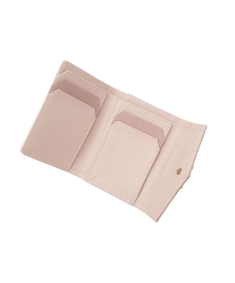 Maison de FLEUR「ロンバスキルトリボンウォレット」|財布|