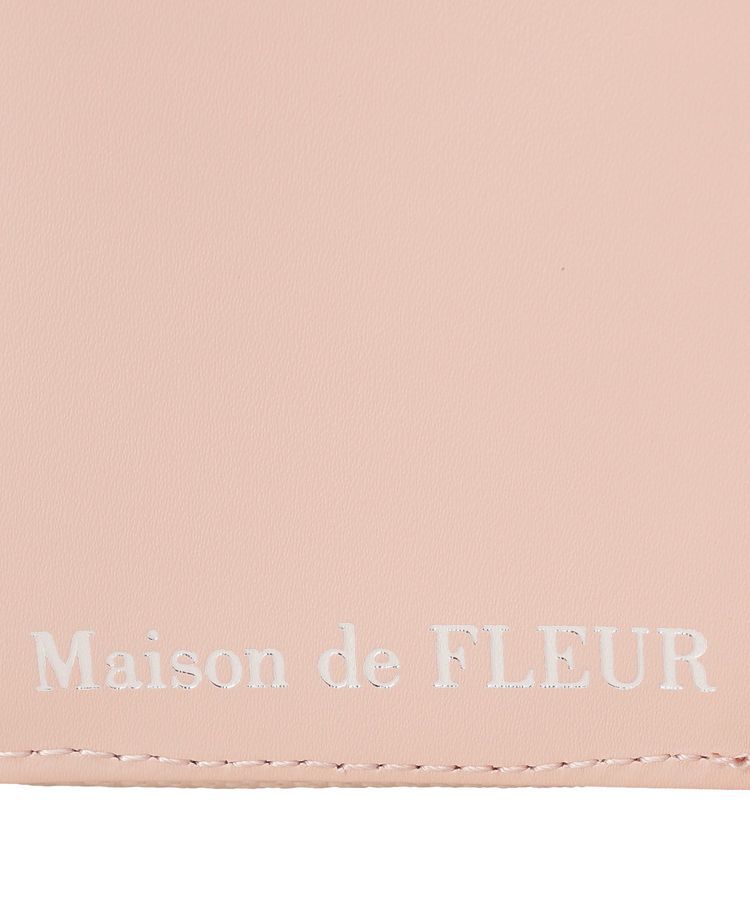 Maison de FLEUR「リボンビジューキルティングウォレット」|財布|