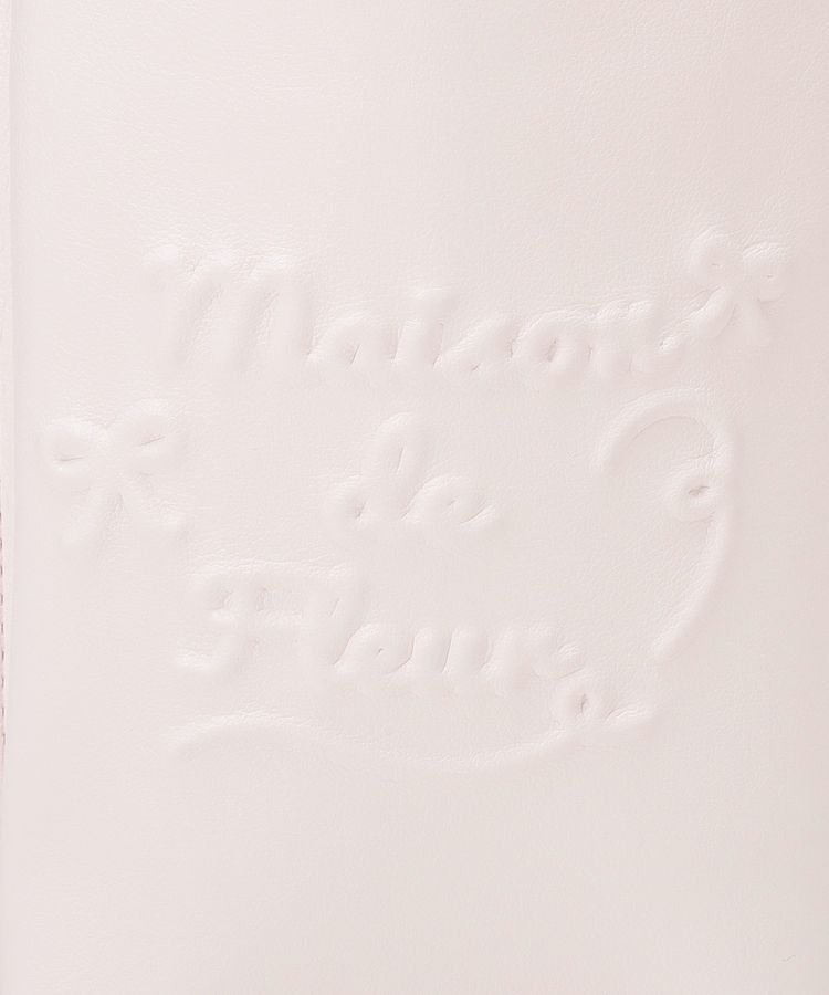 Maison de FLEUR「ミニポーチ付きエンボスロゴミニショルダー」|ショルダー・メッセンジャー|