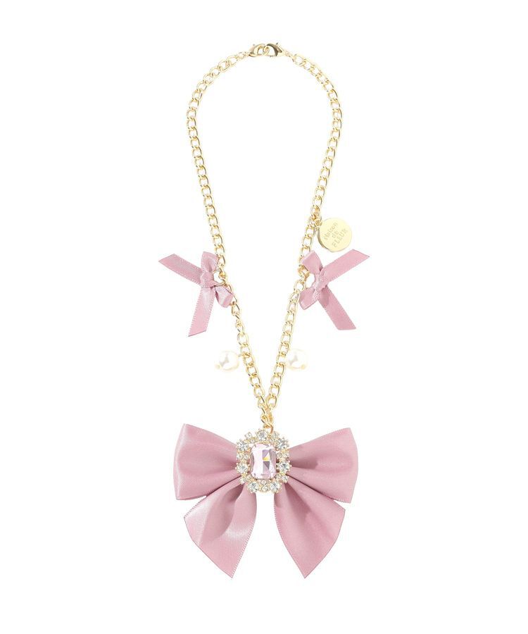 Maison de FLEUR「ビジューリボンパールバッグチャーム」|その他|