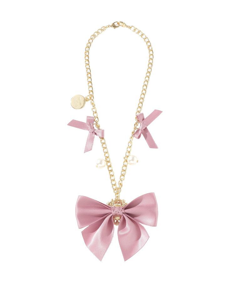 Maison de FLEUR「ビジューリボンパールバッグチャーム」|その他|