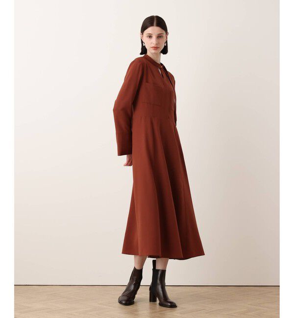 allureville「アシンメトリーボウタイワンピース」|ワンピース|