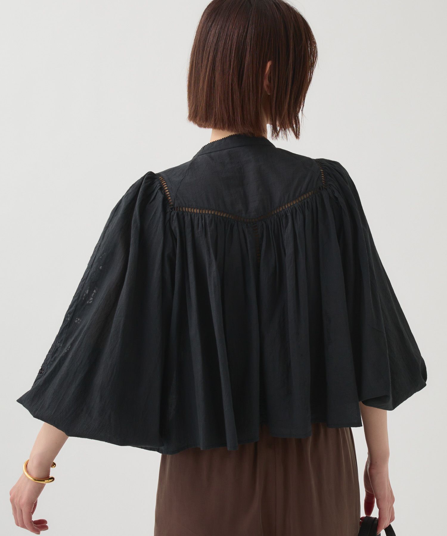 BABYLONE「カットワーク刺繍ブラウス」|シャツ・ブラウス|