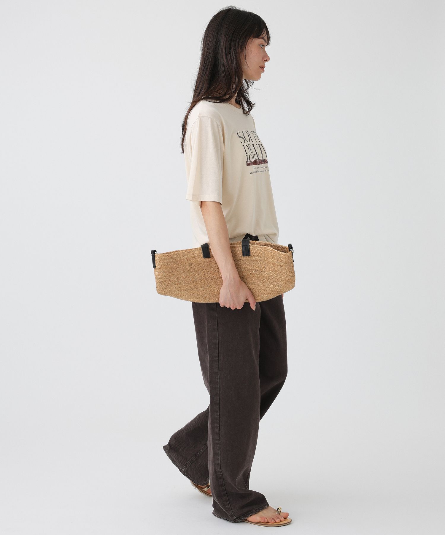  「【81BRANCA】＜別注＞Souffle TEE				」|Tシャツ・カットソー|