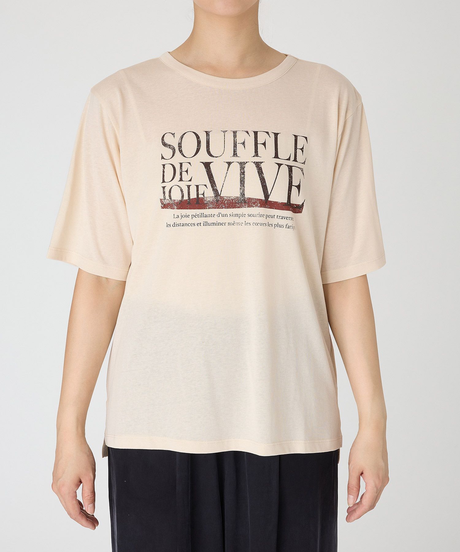  「【81BRANCA】＜別注＞Souffle TEE				」|Tシャツ・カットソー|