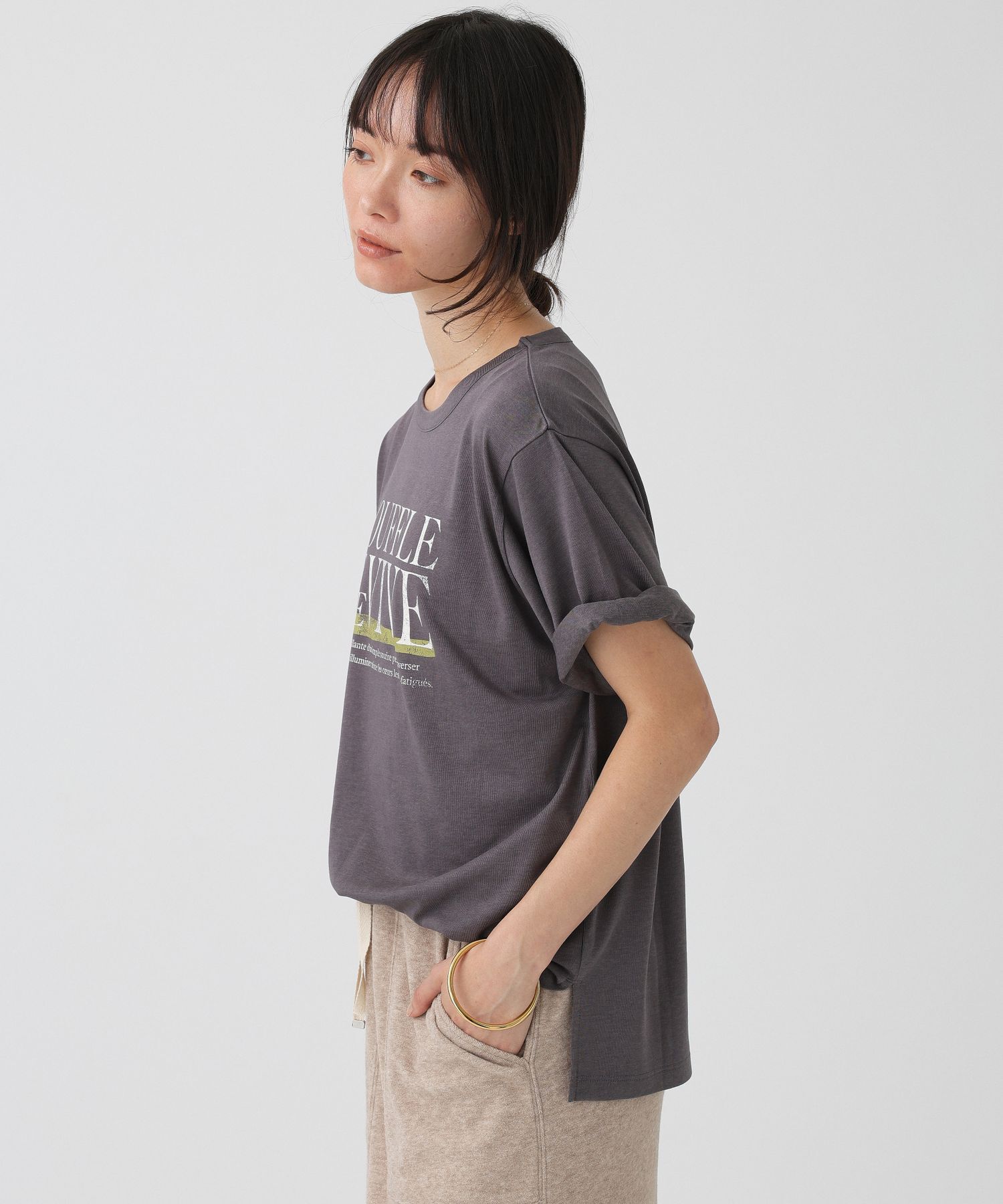  「【81BRANCA】＜別注＞Souffle TEE				」|Tシャツ・カットソー|