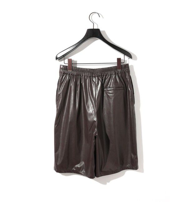 MIDIUMISOLID「MIDIUMISOLID for Ladies シンセティックレザーショートパンツ」|その他|